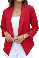 Chic Asymmetric Blazer for Women