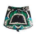 Chic Women's Blouse and Shorts Ensemble