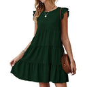 Airy Summer Dress with Ruffle Accents