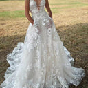 Exquisite Lace Bridal Gown for Women