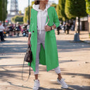 Chic Women's Long Blazer in Classic Style