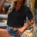 Eyelet Embroidered Women's Blouse for All Occasions