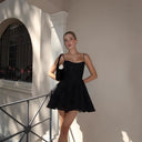 Floral Lace Women's Dress with Adjustable Straps