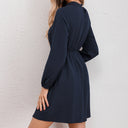 Chic Women's Dress with Stylish Collar