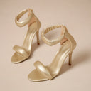 Women's Elegant High Heel Sandals with Smooth Straps and Modern Design by Heidi-Mode