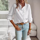 Chic Ruffle Detail Blouse for Women
