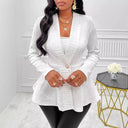Stylish Women's Blazer Jacket with Textured Design