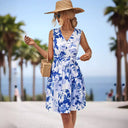 Floral Swing Dress for Women