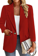 Chic Women's Blazer with Stylish Pockets