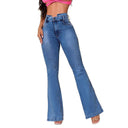 High-Waisted Flared Jeans for Women