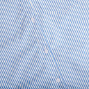 Chic Striped Blouse with Classic Collar and Pockets