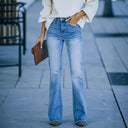 High-Waisted Flared Jeans for Women