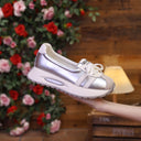 Trendy Women's Sneakers in Stylish Textile Blend
