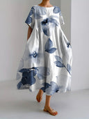 Vibrant Floral Midi Dress for All Occasions