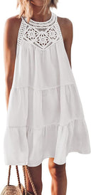 Chic Women's Summer Dress in Airy Fabric