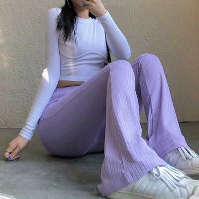 Women's High-Waist Flared Yoga Pants