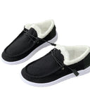Chic Women's Slippers with Faux Fur Accent