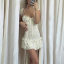 Chic Ruffled Mini Dress for Women