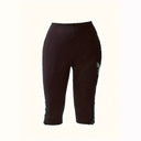 Chic Butterfly Motif Leggings with Lace Detail