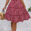 Chic Ruffle Wrap Skirt for Women