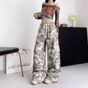 Trendy Camouflage Cargo Pants for Women