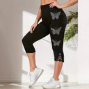 Butterfly Motif Lace Women's Leggings