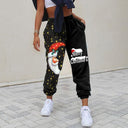 Whimsical Snowman Design Women's Trousers