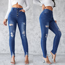 Trendy Ripped Skinny Jeans for Women