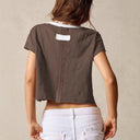 Star Motif Women's Short Sleeve Tee