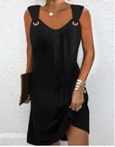 Unique Strap Design Women's Dress