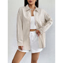 Chic Women's Striped Blouse for Effortless Style