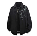 Floral Print Women's Blouse Jacket in Soft Fabric