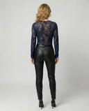 Chic Long Sleeve Lace Bodysuit for Women