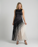 Figure-Hugging Ombre Dress for Women