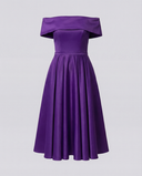 Elegant Satin Strapless Dress for Celebrations