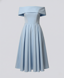 Elegant Satin Strapless Dress for Celebrations