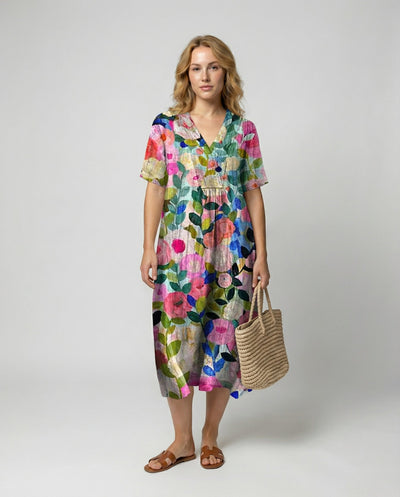 Floral Summer Dress for Women - Airy Design