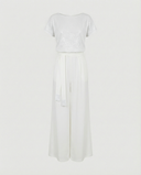 Stylish Wide-Leg Jumpsuit with Waist Belt