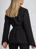 Chic Belted Blazer for Sophisticated Style