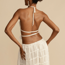 Chic Halter Top & Skirt Set for Stylish Occasions