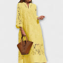 Valmere Dahlia Floral Embroidered Dress for Special Occasions