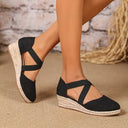 Orthopedic Black Sandals for All-Day Wear