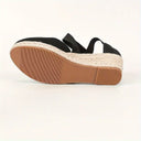 Orthopedic Black Sandals for All-Day Wear
