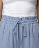 Chic Palazzo Pants for Women with Elastic Waist and Side Pockets