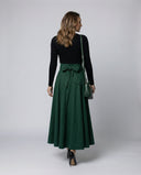 Flowy Maxi Skirt with Seamless Pockets