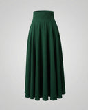 Flowy Maxi Skirt with Seamless Pockets