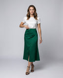 Women's Flowy Draped Skirt for Effortless Style