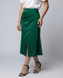 Women's Stylish Draped Wrap Skirt