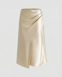 Women's Stylish Draped Wrap Skirt