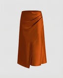 Women's Stylish Draped Wrap Skirt